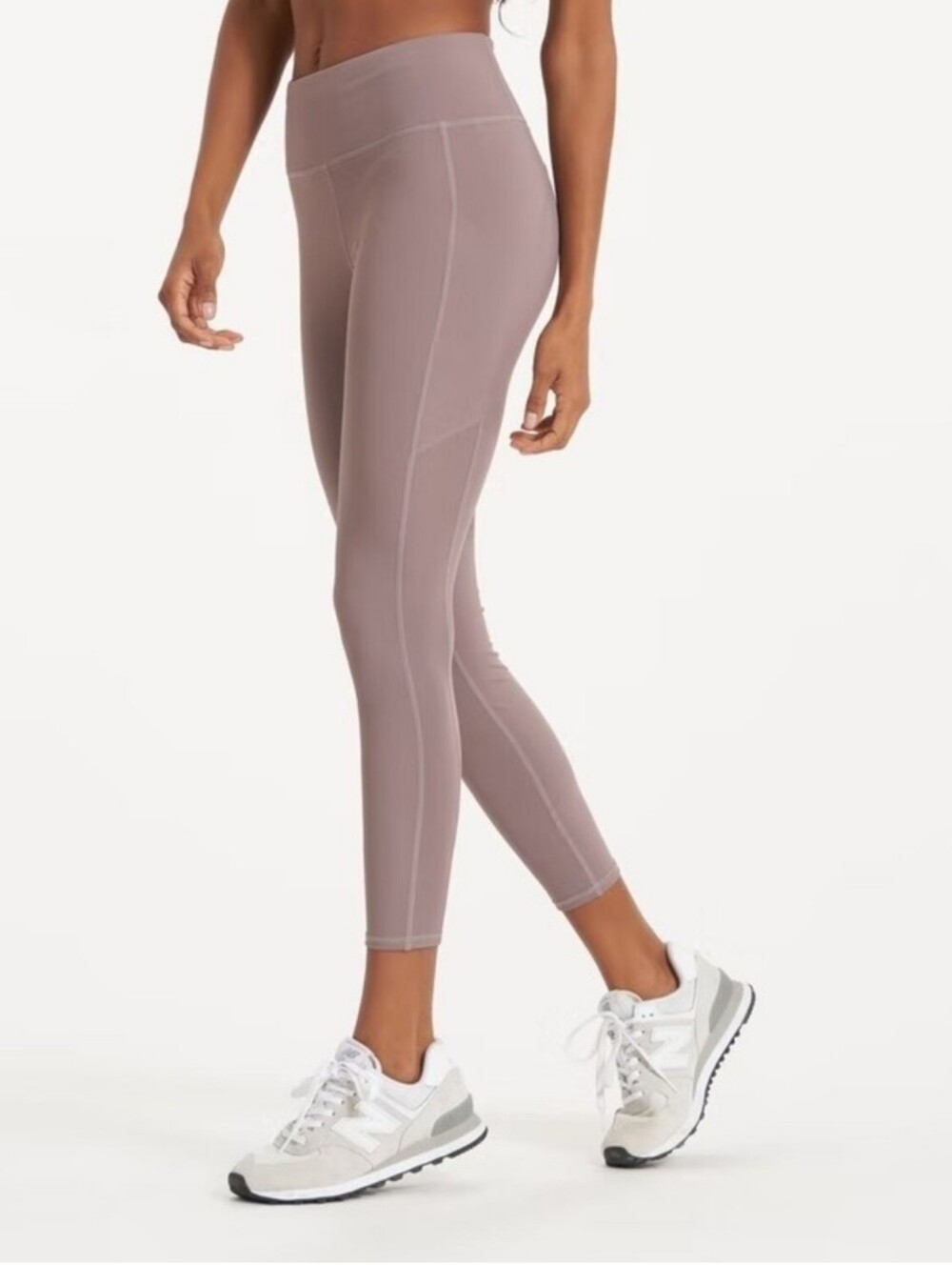 Vuori Stride Leggings In Plum
